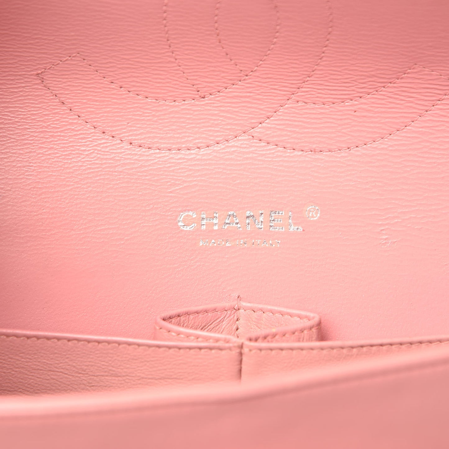 Patent Quilted Jumbo Double Flap Pink