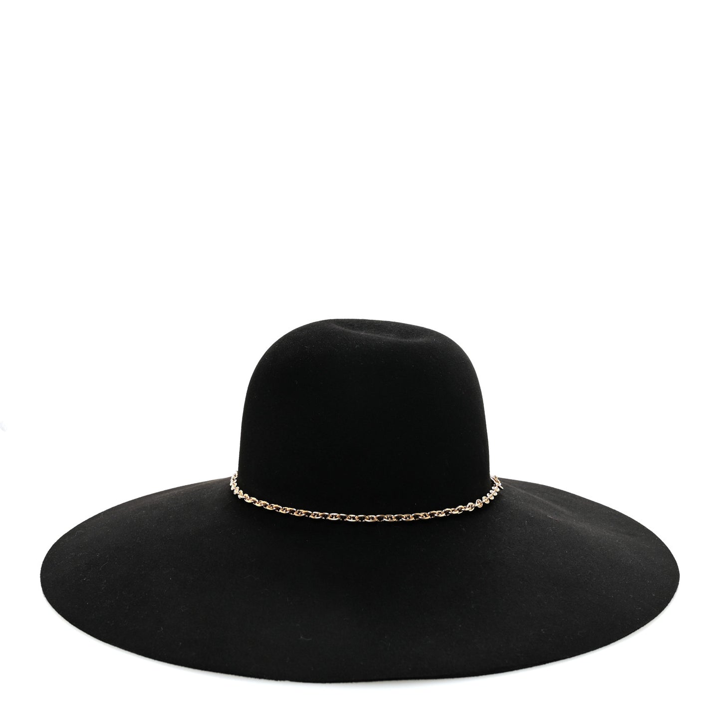 Beaver Felt Bruna Chaine d'Ancre Hat 58 Black