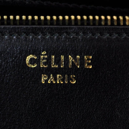 Celine Leather Large Classic Box Flap Bag Black 8 of 8