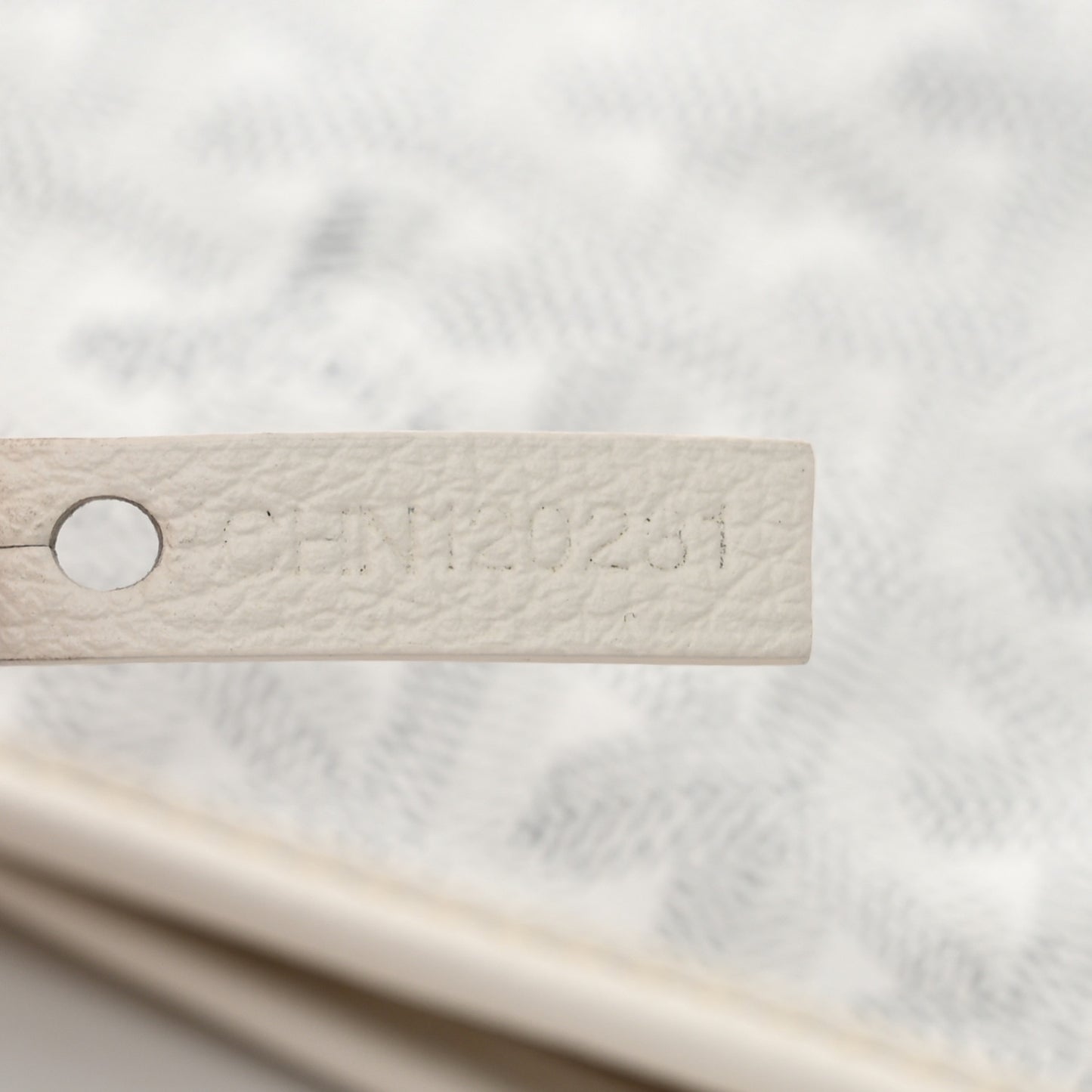 Goyardine Saint Louis PM White