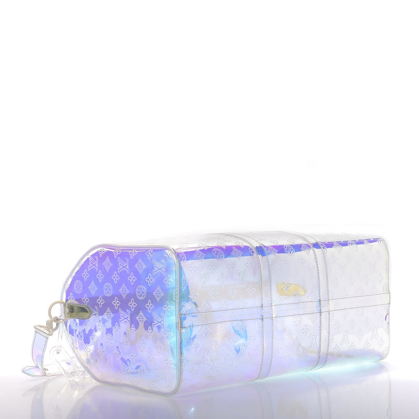 PVC Monogram Keepall Bandouliere 50 Iridescent Prism