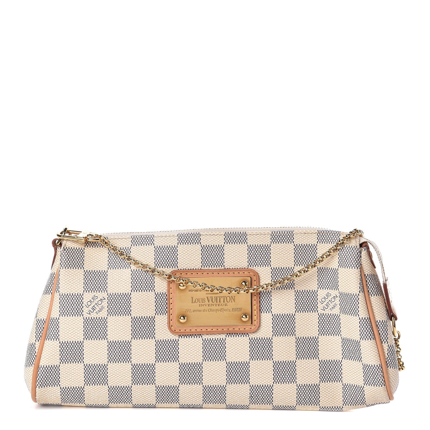 Louis Vuitton Damier Azur Eva Clutch 1 of 11
