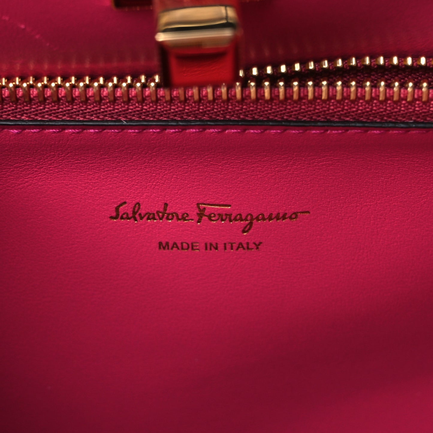 Calfskin Medium Studio Bag Hot Pink