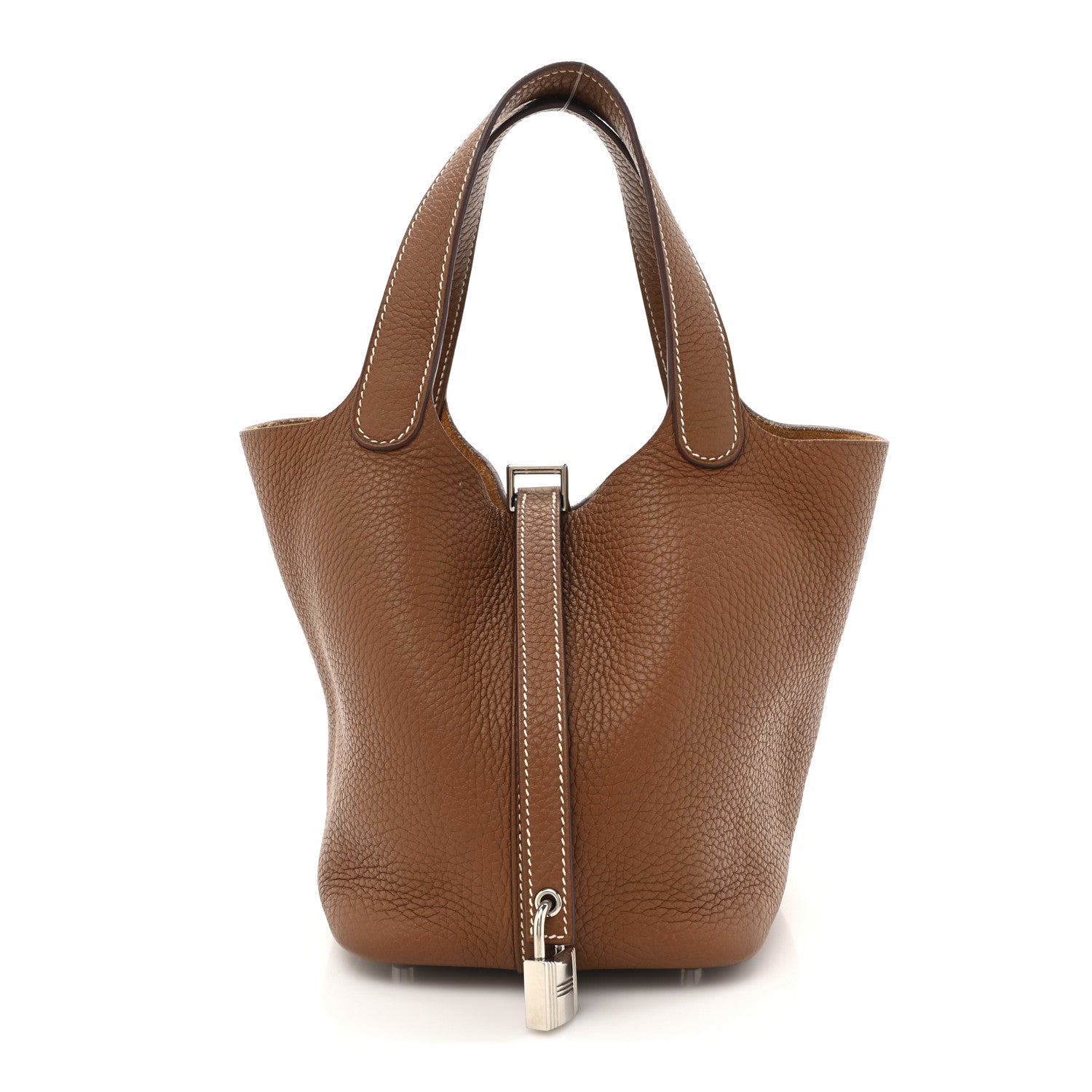 Hermes Taurillon Clemence Picotin Lock 18 PM Gold 1 of 11