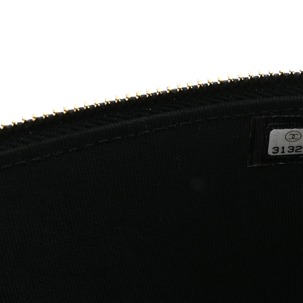 Chanel Lambskin Camellia Embossed Small Vanity Case With Chain Black 7 of 11