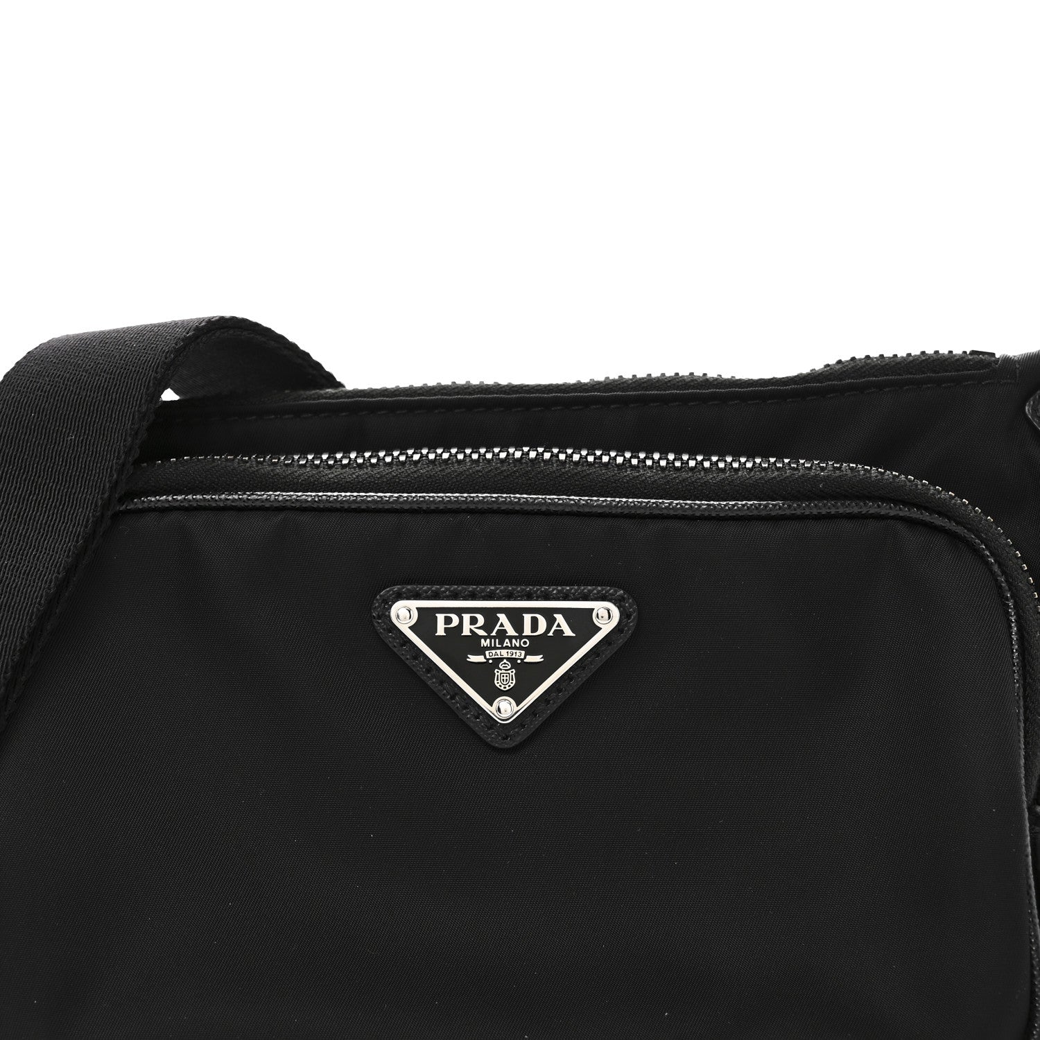 Prada Re-Nylon Saffiano Belt Bag Black 7 of 9