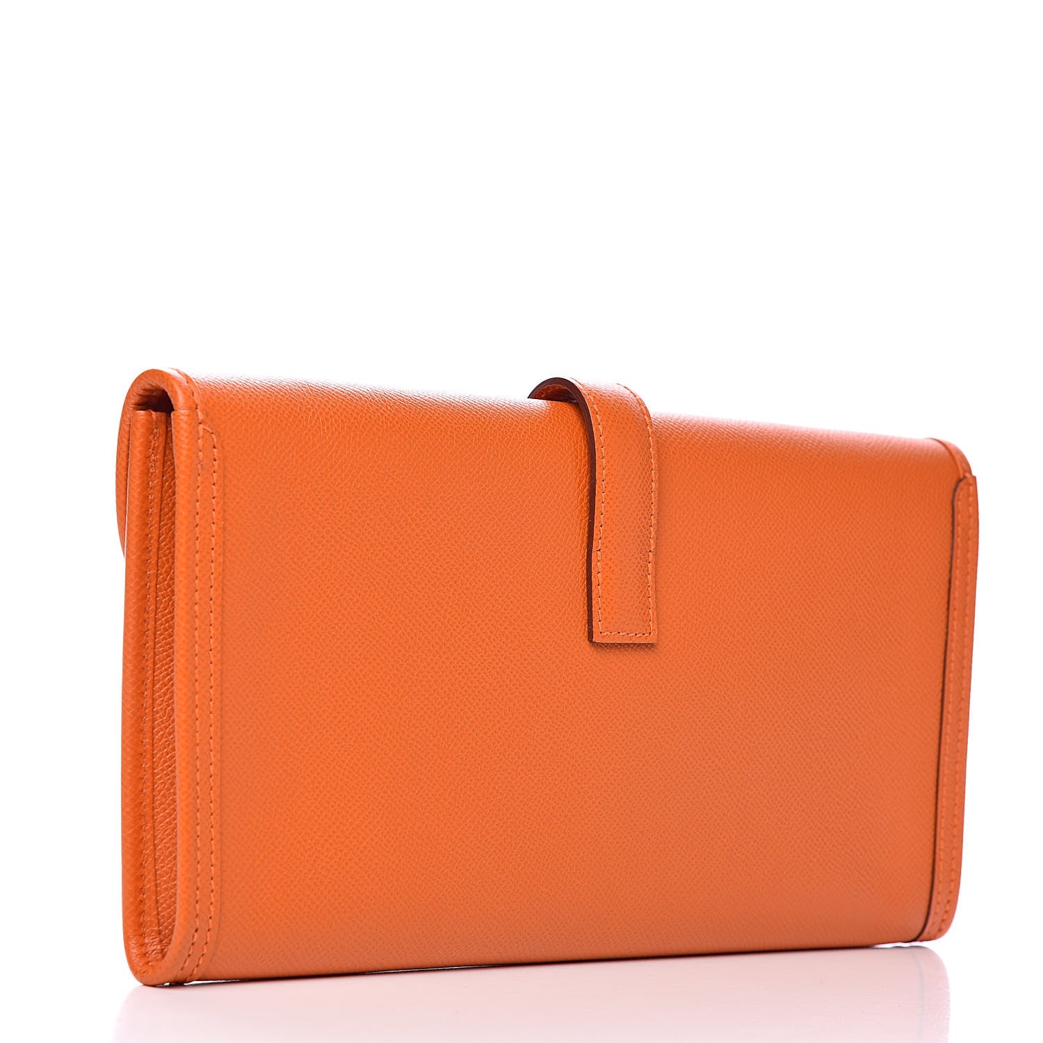 Hermes Epsom Jige Elan 29 Clutch Orange 3 of 7