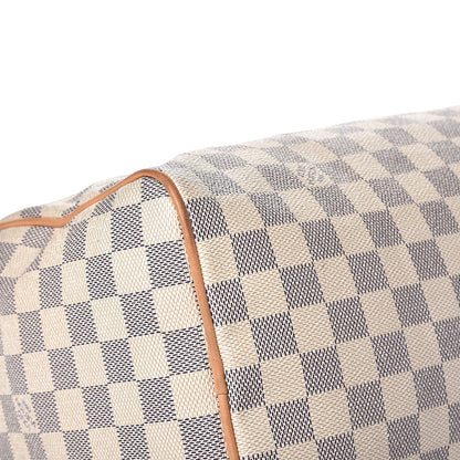 Louis Vuitton Damier Azur Speedy 30 10 of 13