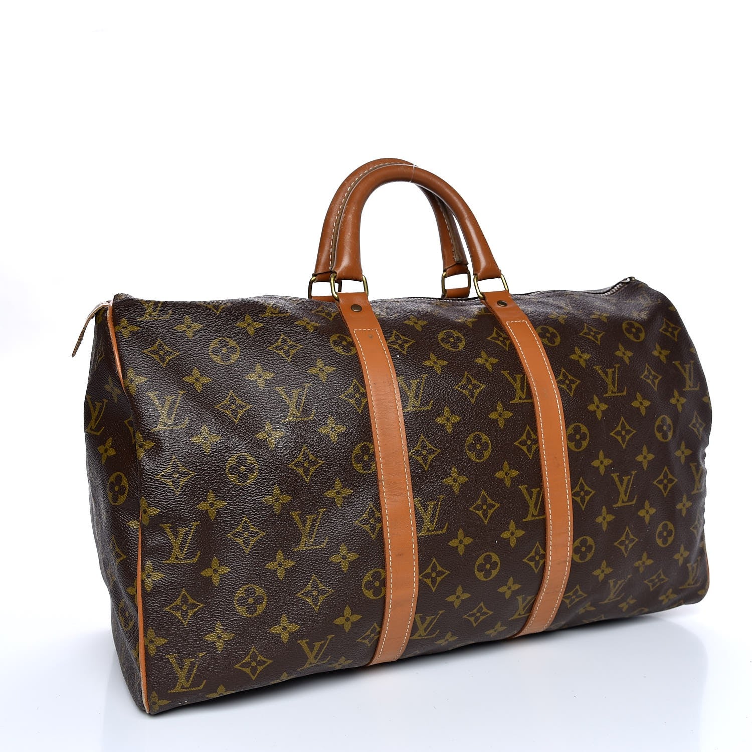 Louis Vuitton French Company Monogram Keepall 45 24 of 47
