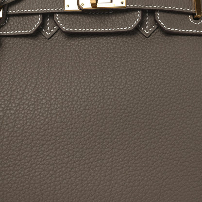 Hermes Togo Birkin 25 Etoupe 8 of 13