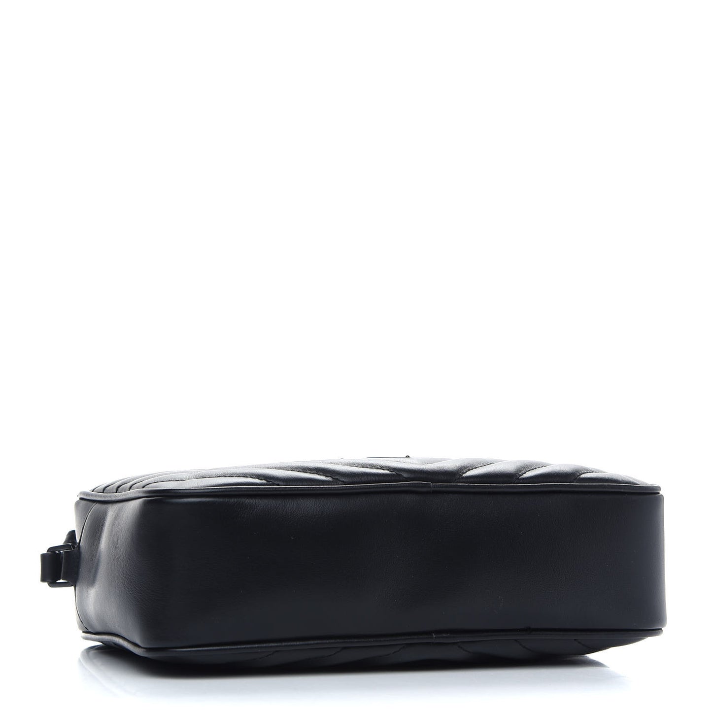 Calfskin Matelasse Monogram Lou Camera Bag Black