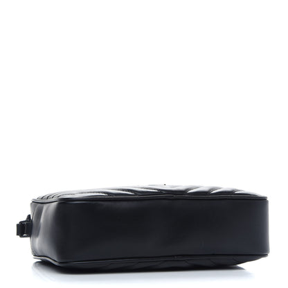 Saint Laurent Calfskin Matelasse Monogram Lou Camera Bag Black 4 of 10