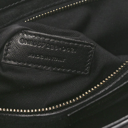 Saint Laurent Smooth Calfskin Le 5 A 7 Hobo Black 7 of 10