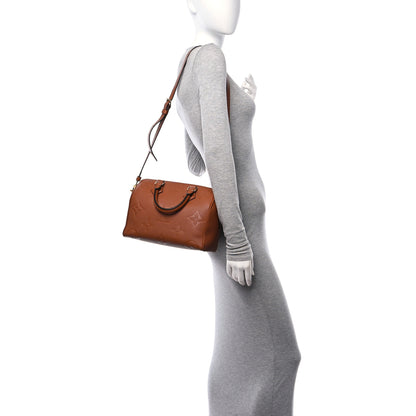Louis Vuitton Empreinte Monogram Giant Speedy Bandouliere 25 Cognac 2 of 12