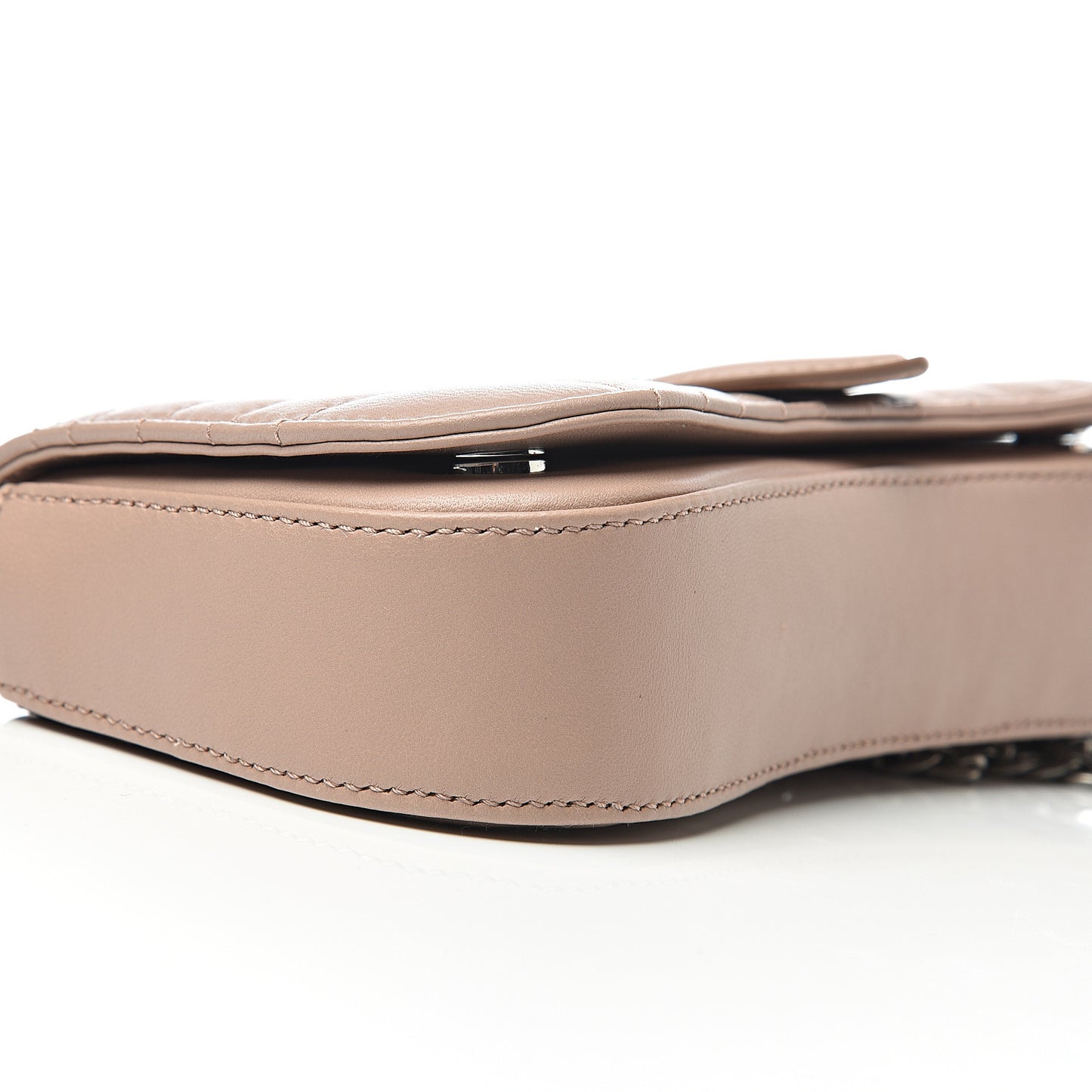 Nappa Diagramme Mini Sidonie Chain Crossbody Bag Cipria