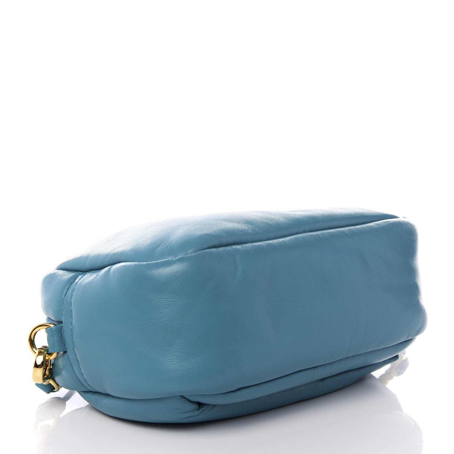Prada Nappa Bomber Crossbody Turchese 3 of 8