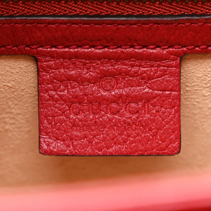 Gucci GG Supreme Monogram Small Queen Margaret Top Handle Bag Red 6 of 10