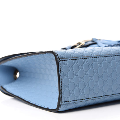 Gucci Microguccissima Medium Emily Chain Shoulder Bag Mineral Blue 6 of 10