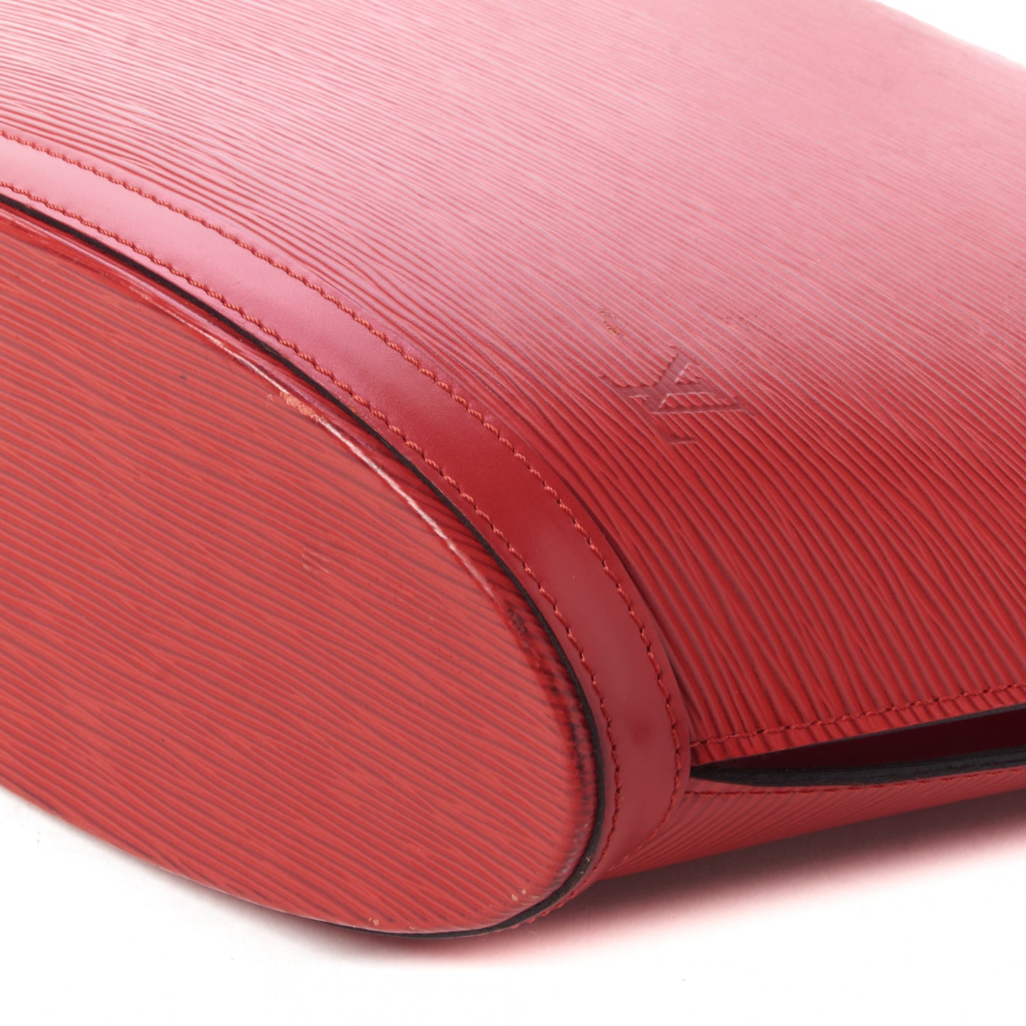 Epi Saint Jacques PM Long Straps Red