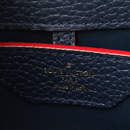 Louis Vuitton Taurillon Capucines BB Marine Rouge 5 of 12