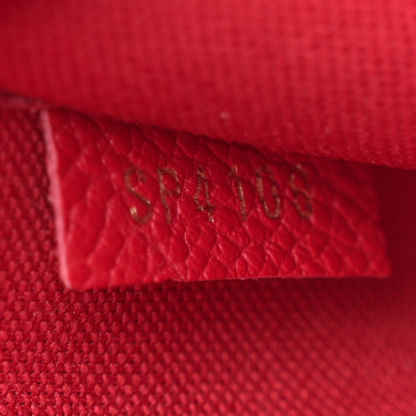 Empreinte Pochette Felicie Chain Wallet Scarlet