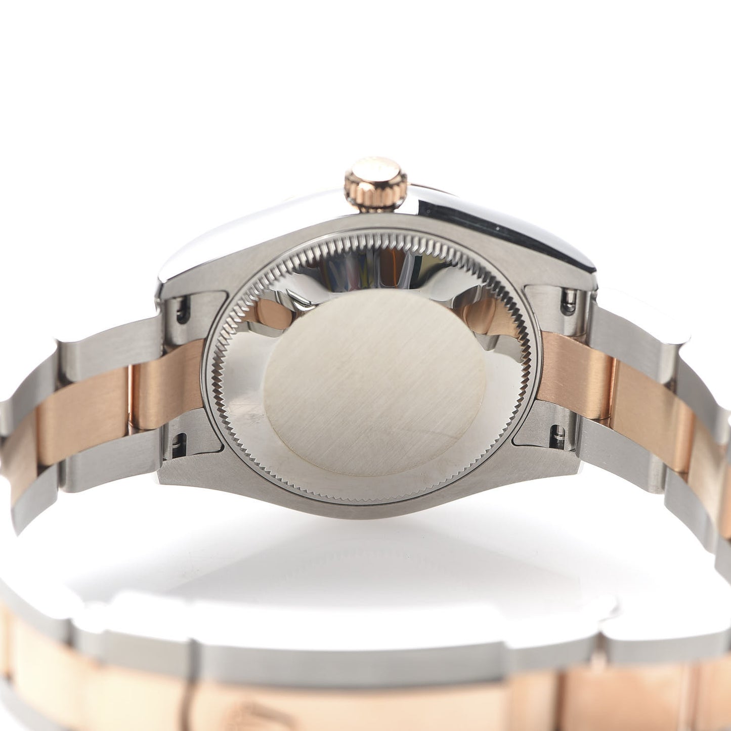 Stainless Steel 18K Everose Gold Black Mother of Pearl 31mm Oyster Perpetual Datejust Watch 178241