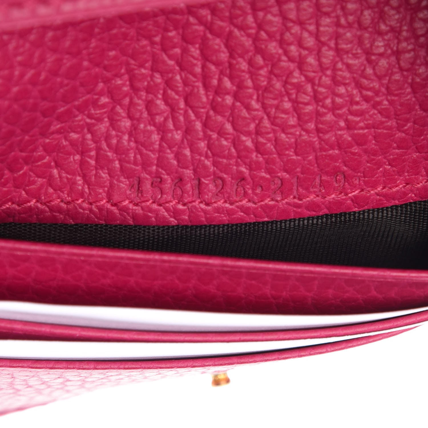 Gucci Dollar Calfskin GG Marmont Card Case Box Pink 7 of 9