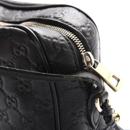 Gucci Guccissima Mini Bree Messenger Bag Black 8 of 13