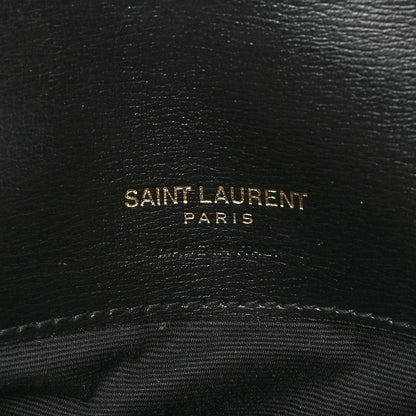 Saint Laurent Smooth Calfskin Monogram Phone Holder Crossbody Black 6 of 9