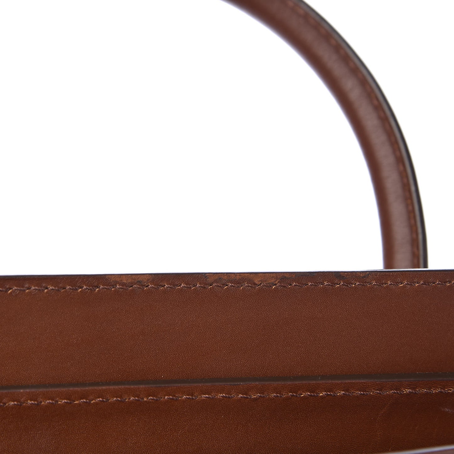 Smooth Calfskin Mini Luggage Caramel