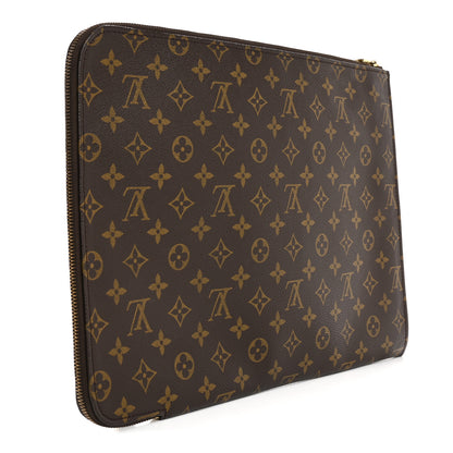 Louis Vuitton Monogram Poche Documents Portfolio Case 39 3 of 12