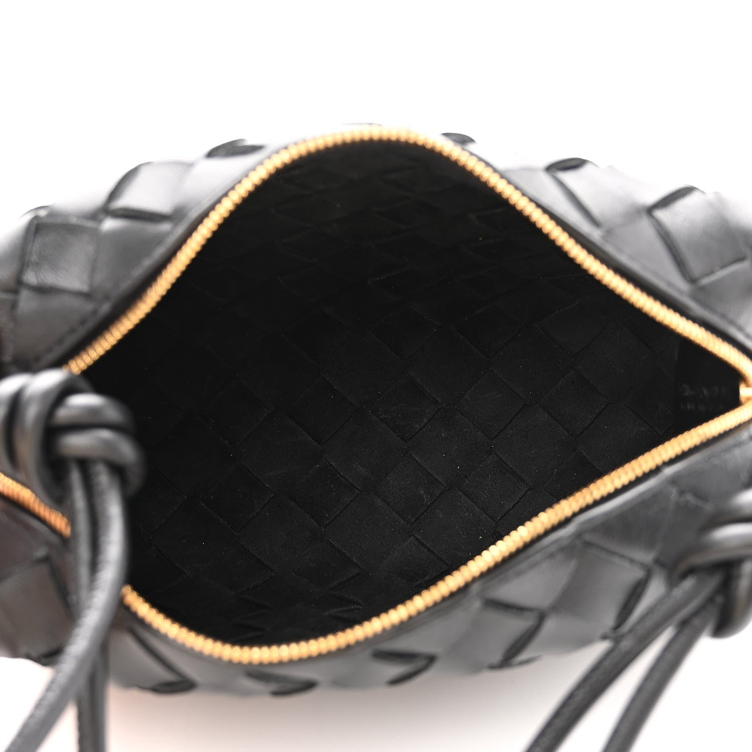 Bottega Veneta Nappa Intrecciato Mini Loop Camera Bag Black 5 of 9