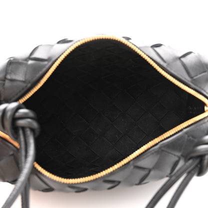 Bottega Veneta Nappa Intrecciato Mini Loop Camera Bag Black 5 of 9