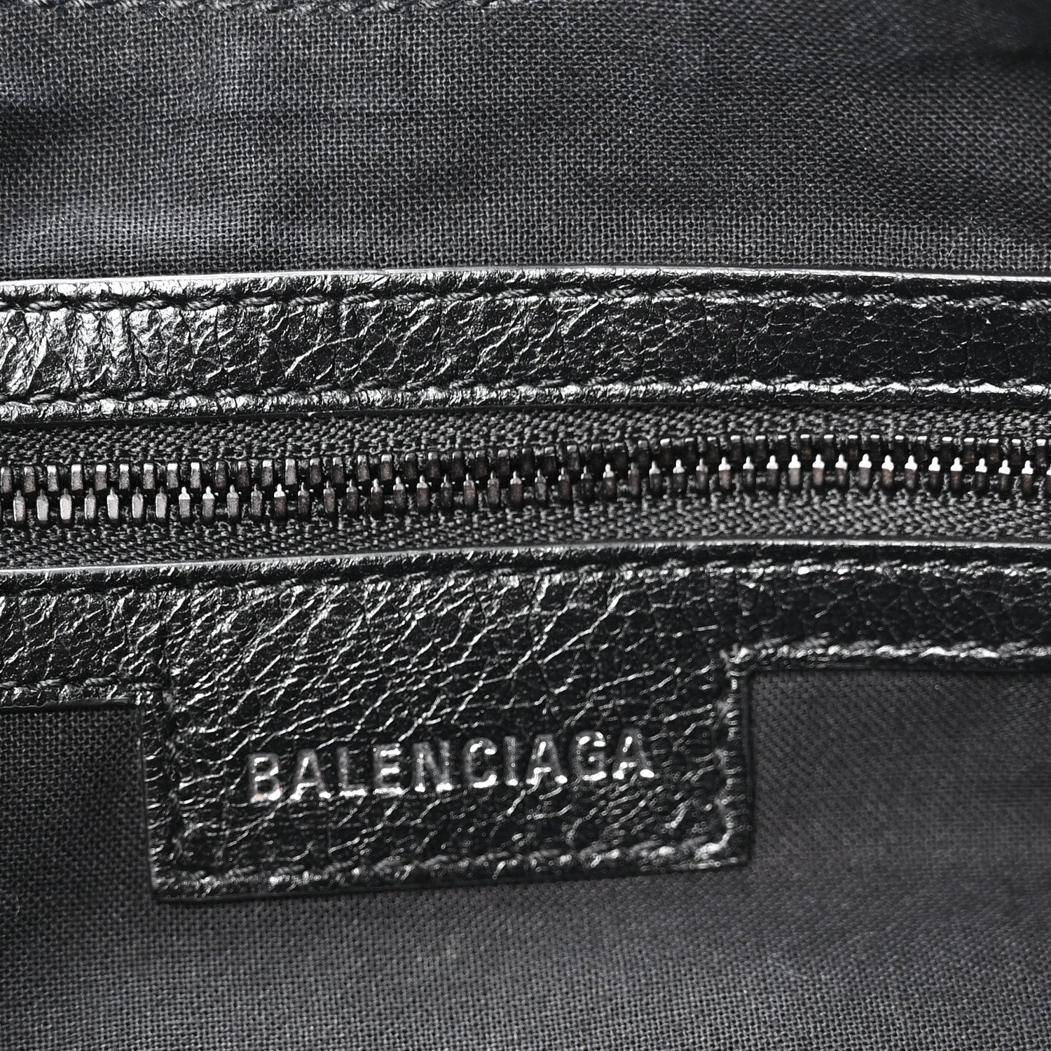 Balenciaga Agneau Arena Monochrome Small Le Cagole Shoulder Bag Black 7 of 11