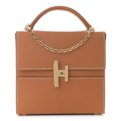 Hermes Epsom Cinhetic Boxy Top Handle Bag Gold 1 of 11