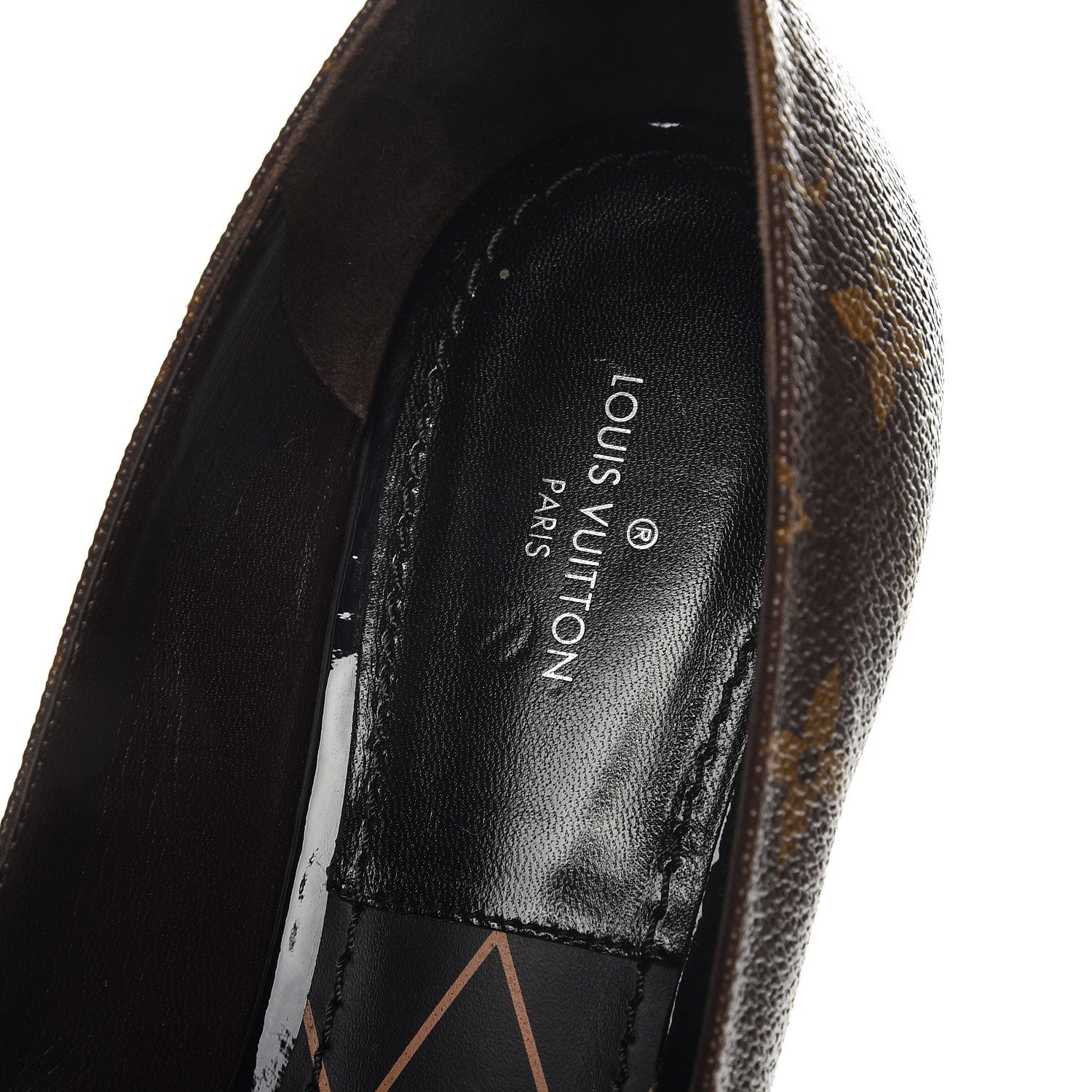Louis Vuitton Monogram Inspired Ballerina Flats 37.5 9 of 9