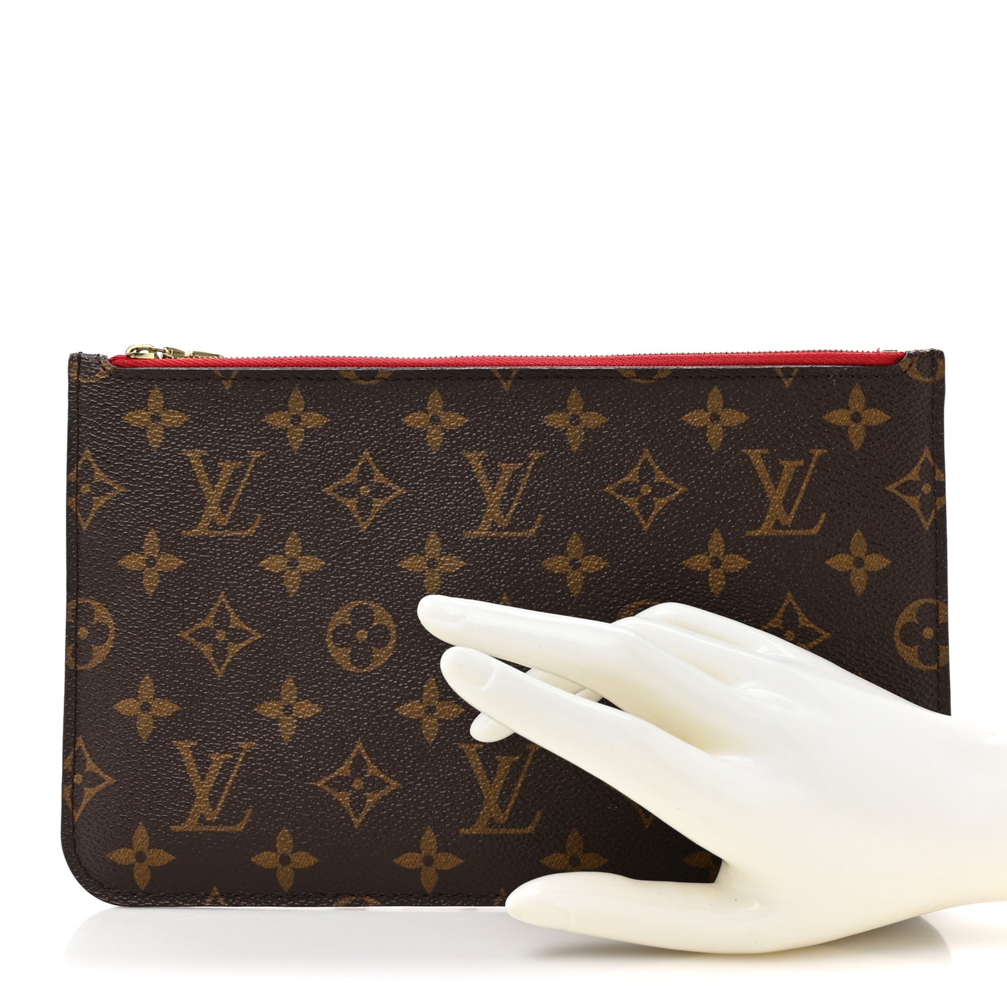 Monogram Neverfull MM GM Pochette Cherry