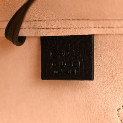 Gucci Grained Calfskin Small Dahlia Tote Black 7 of 13