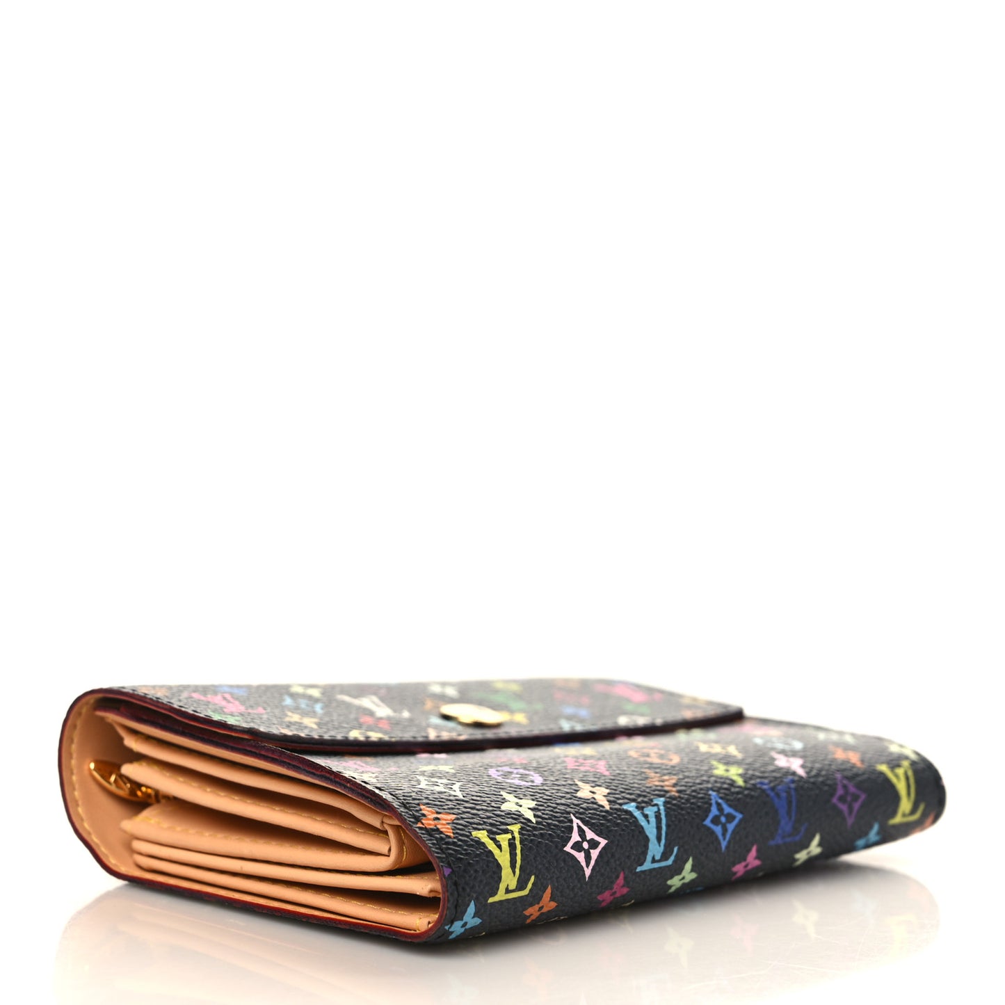 Monogram Multicolor Alexandra Wallet Black