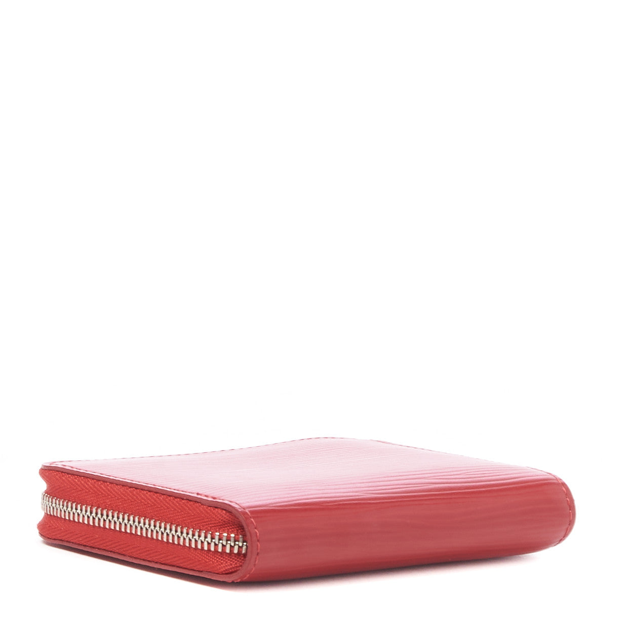 Epi Zippy Coin Purse Coquelicot
