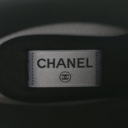 Chanel Caoutchouk CC High Boots 37 Beige 6 of 9
