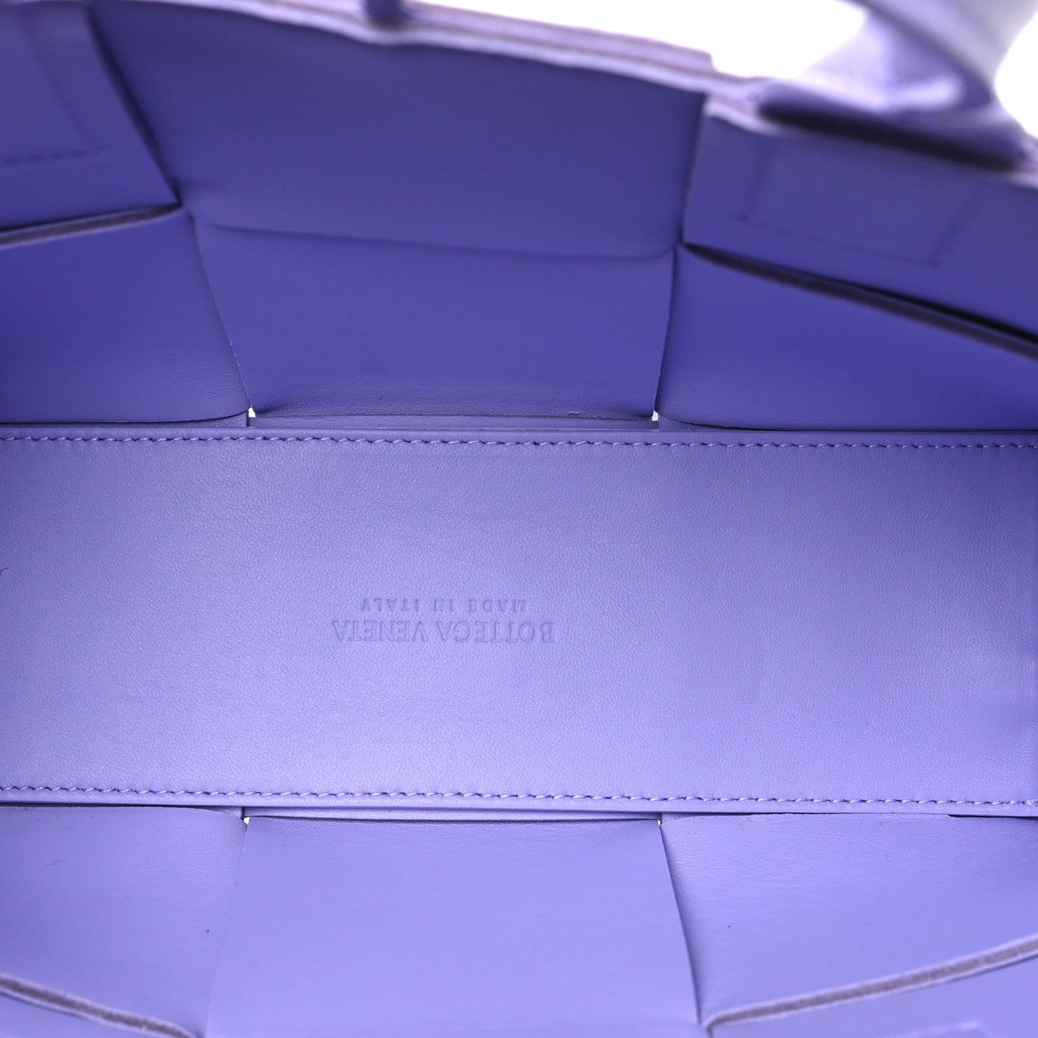 Bottega Veneta Nappa Maxi Intrecciato Mini Arco Tote Wisteria 6 of 10