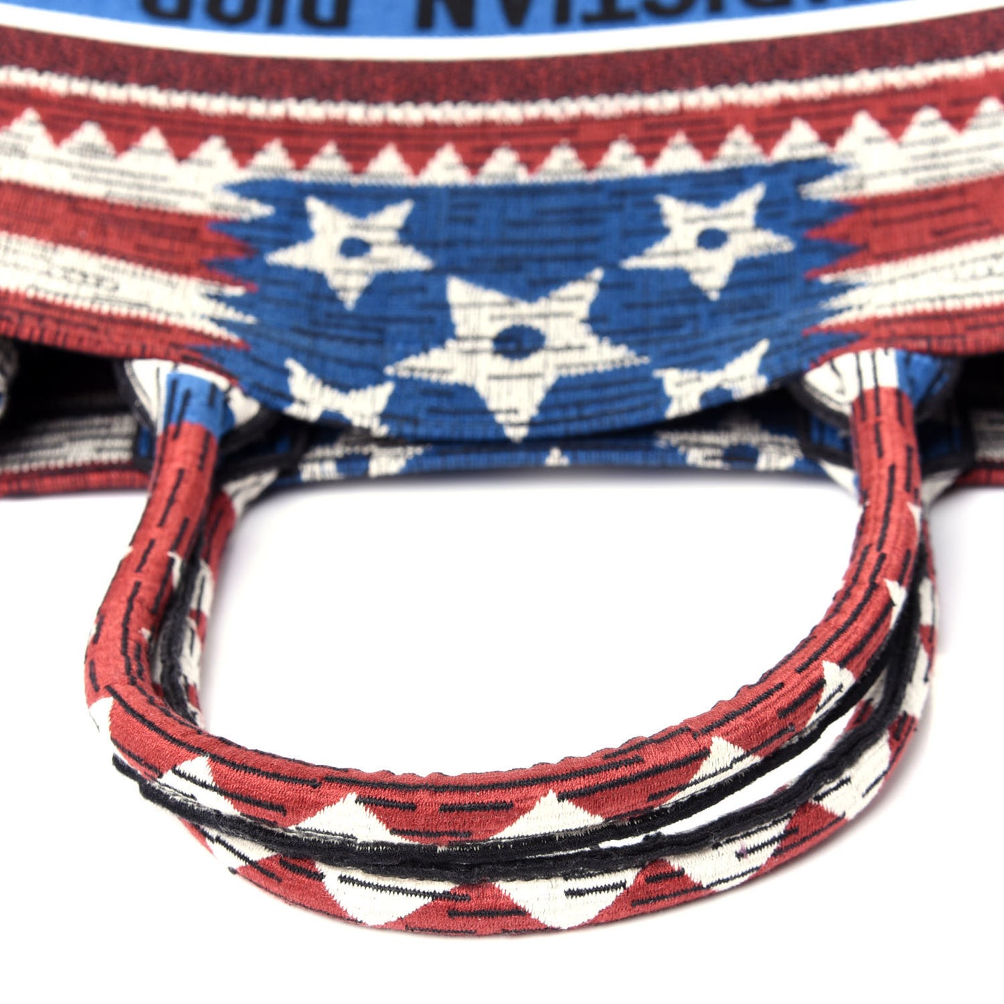 Canvas Embroidered Exclusive US Book Tote Multicolor