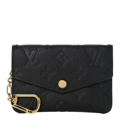 Louis Vuitton Empreinte Key Pouch Black 1 of 7