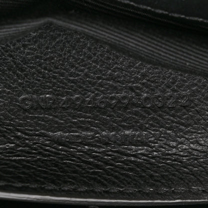 Saint Laurent Calfskin Y Quilted Monogram Small Loulou Chain Satchel Black 7 of 11