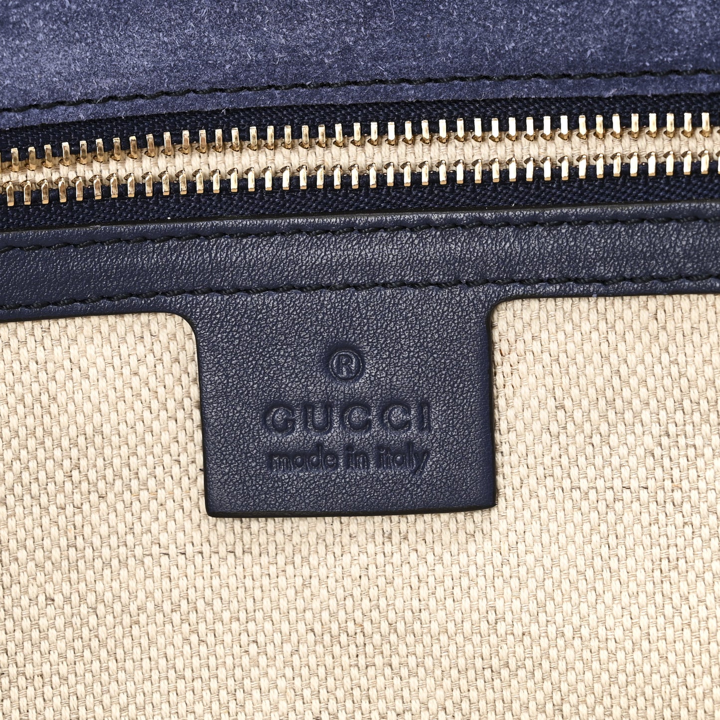 Soft Patent Medium Soho Clutch Uniform Blue