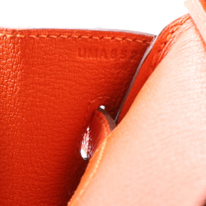 Hermes Taurillon Clemence Birkin 30 Feu 7 of 11