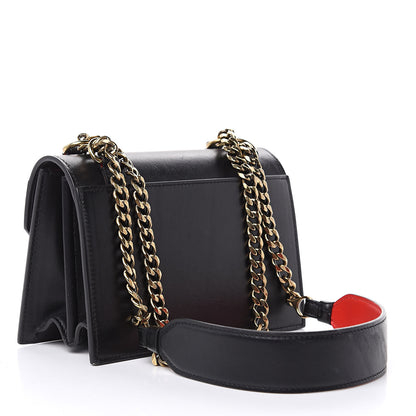 Christian Louboutin Calfskin Large Elisa Shoulder Bag Black 3 of 12