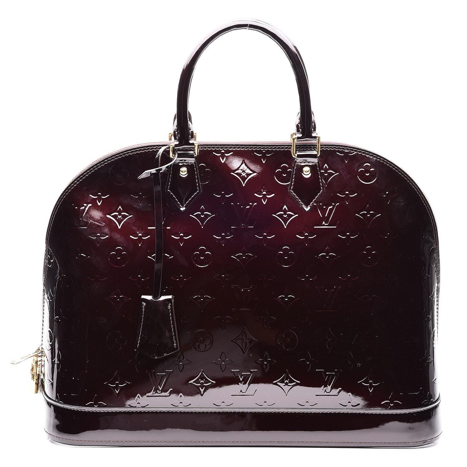 Louis Vuitton Vernis Alma GM Amarante 1 of 7