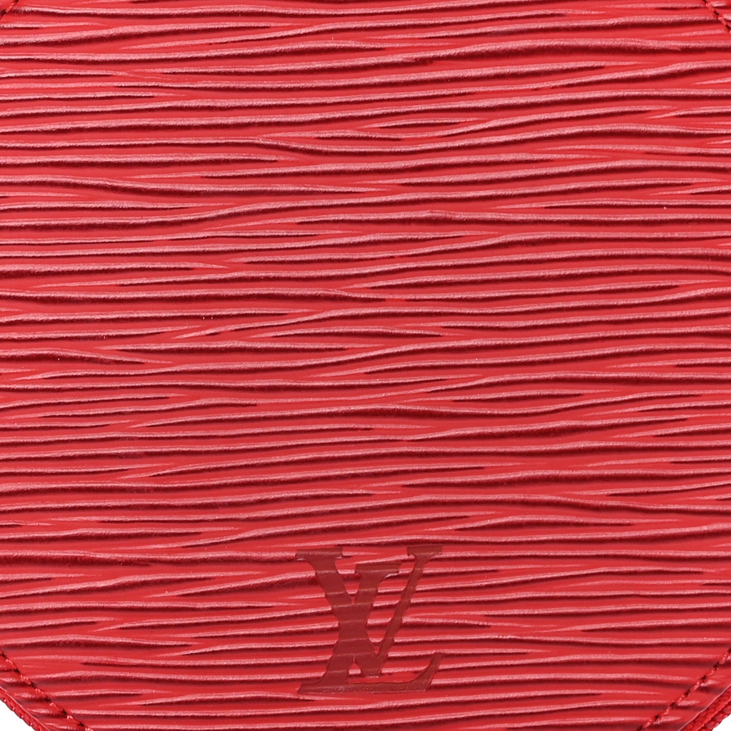 Epi Ecrin Bijoux 12cm Jewelry Box Case Rouge